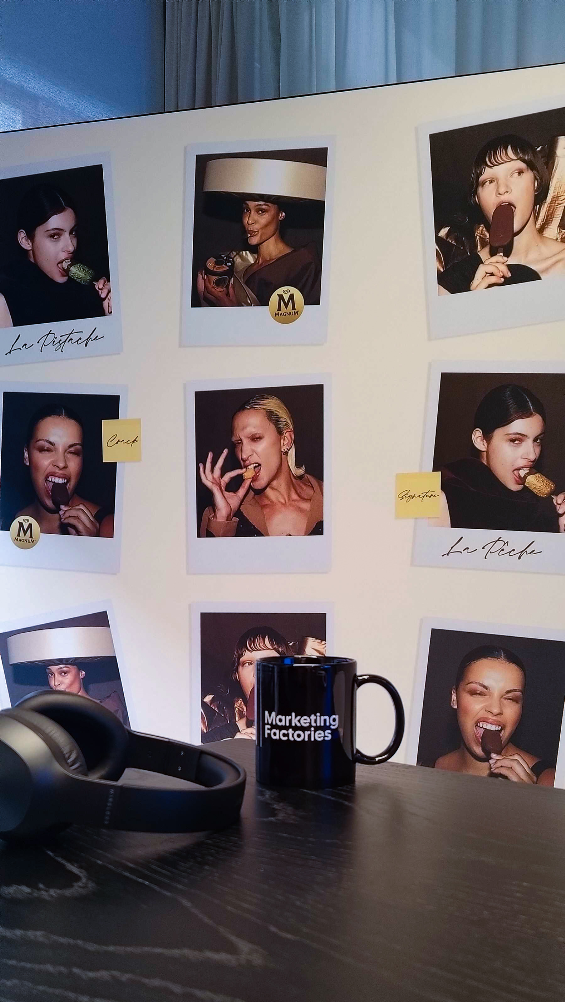 Magnum × Lola MullenLowe behind the scenes 1